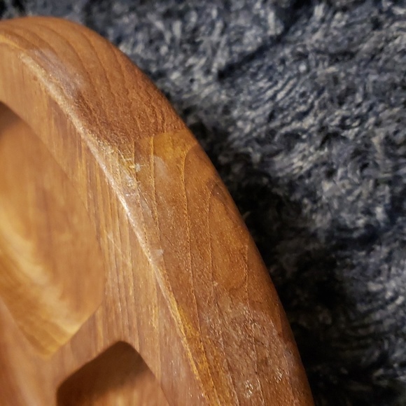 *Vintage* Selandia Designs Teak Wood Divided Table Top Serving Piece Mid-Century - Picture 8 of 10